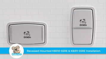 Koala Kare KB310/KB311 SSRE Baby Changing Station Installation Video