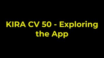 Karcher Kira CV 50: Exploring the App