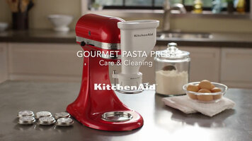 How to Clean a KitchenAid Gourmet Pasta Attachment How to Clean a KitchenAid Gourmet Pasta Attachment