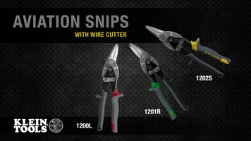 Klein Tools_Aviation Snips with Wire Cutter 