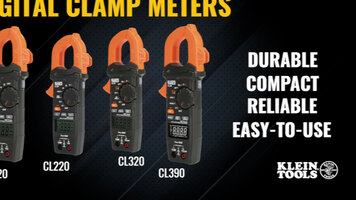 Klein Tools Digital Clamp Meter Family Overview