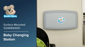 Koala Kare Surface-Mounted Baby Changing Station Koala Kare Surface-Mounted Baby Changing Station