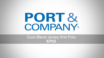 Port & Company Core Blend Jersey Knit Polo Port & Company Core Blend Jersey Knit Polo