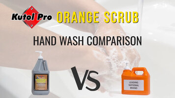 Heavy-Duty Hand Cleaner Comparison: Kutol Pro Orange Scrub Cleans Better Heavy-Duty Hand Cleaner Comparison: Kutol Pro Orange Scrub Cleans Better