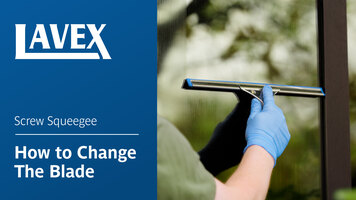 Lavex Screw Squeegee: How to Change the Blade