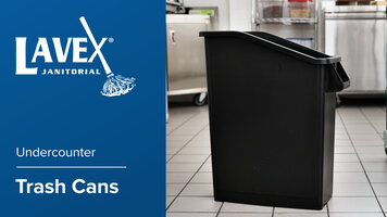 Lavex Undercounter Trash Cans 