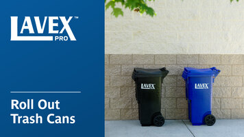 Lavex Pro Roll Out Trash Cans
