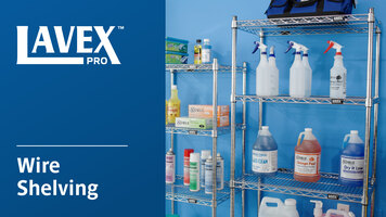 Lavex Pro Wire Shelving