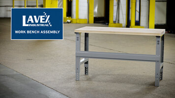 Lavex Industrial Workbench Assembly