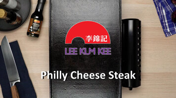 Philly Cheese Steak with Mushroom Flavored Dark Soy Sauce Philly Cheese Steak with Mushroom Flavored Dark Soy Sauce