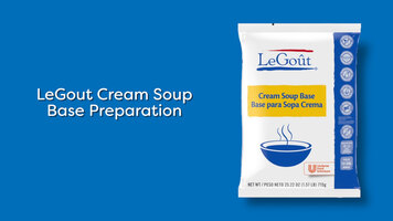 LeGout Cream Soup Base Preparation LeGout Cream Soup Base Preparation