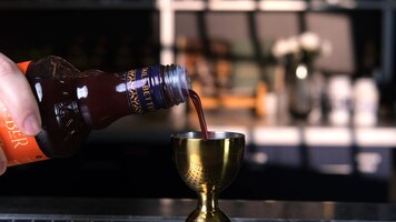 Liber & Co Blood Orange Syrup Demonstration