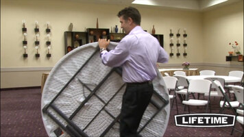 Features of the Lifetime 60 Inch Round Folding Table