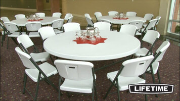 Lifetime 72 Inch Round Folding Table Review Lifetime 72 Inch Round Folding Table Review