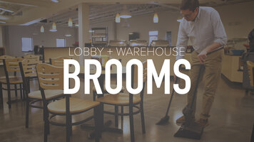 Lobby and Warehouse Brooms