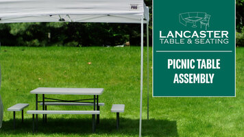 Lancaster Table & Seating Picnic Table Assembly