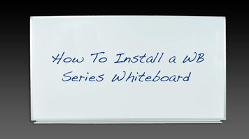 Luxor: White Board Installation Luxor: White Board Installation