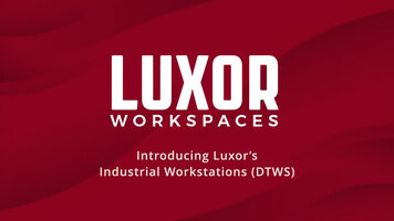 Luxor Industrial Work Bench and Shop Desk with Pigeonhole Bin Unit (DTWS) - Product Overview Luxor Industrial Work Bench and Shop Desk with Pigeonhole Bin Unit (DTWS) - Product Overview