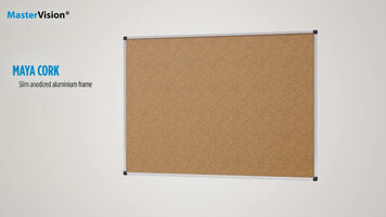 MasterVision Maya Cork Board MasterVision Maya Cork Board