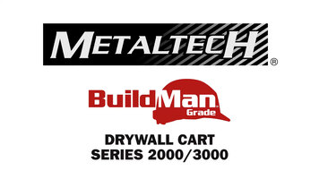 Metaltech BuildMan Grade Drywall Cart Series 2000/3000 Overview