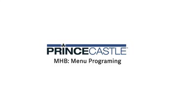 Prince Castle Modular Holding Bins (MHB): How to Program the Menu