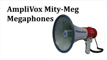 AmpliVox Mity Meg Megaphones Overview