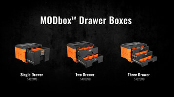 Klein Tools: MODbox Drawer Boxes (54821MB, 54822MB, 54823MB) Feature Overview