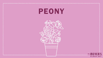 Mrs. Meyer's Garden-Inspired Scents: Peony