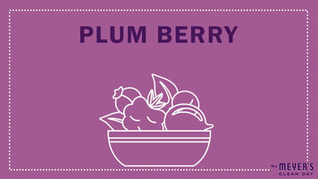 Mrs. Meyer's Garden-Inspired Scents: Plum Berry Mrs. Meyer's Garden-Inspired Scents: Plum Berry