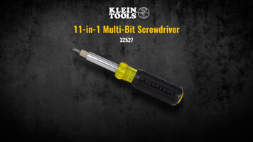 Klein Tools 11-in-1 Multi-Bit Screwdriver/Nut Driver Overview Klein Tools 11-in-1 Multi-Bit Screwdriver/Nut Driver Overview