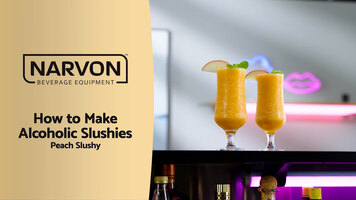 Narvon Alcoholic Slushies: Peach Slushy