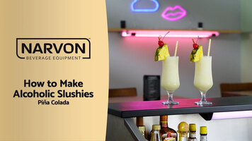 Narvon Alcoholic Slushies: Piña Colada Slushy