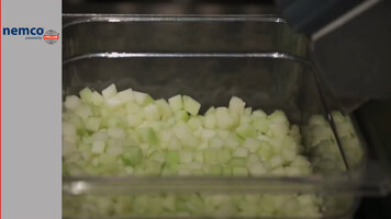 Nemco Demonstration - Diced Melon Nemco Demonstration - Diced Melon
