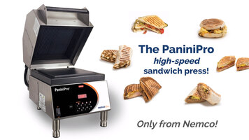 Nemco PaniniPro Overview