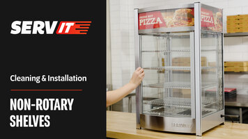 ServIt Non-Rotary Shelves: Cleaning & Installation