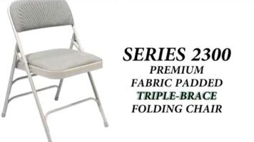 National Public Seating 2300 Series Folding Chair