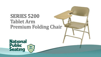 National Public Seating 5200 Series Tablet Arm Folding Chair National Public Seating 5200 Series Tablet Arm Folding Chair