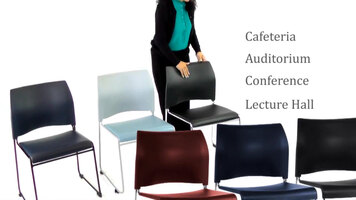 National Public Seating Cafetorium Stacking Chairs