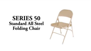 National Public Seating 50 Series Folding Chairs
