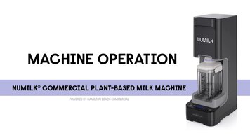 How to Use the Numilk Commercial Plant-Based Milk Machine