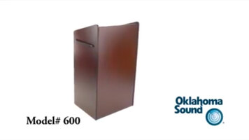 Oklahoma Sound 600 Aristocrat Lectern