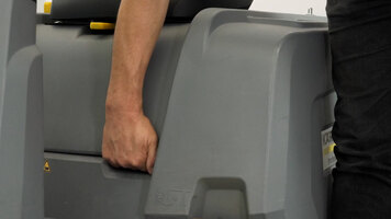 How to Operate and Maintain the Karcher AGM Cordless Ride-On Sweeper