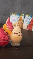 Product Overview of DOLE Orange and Pomegranate Soft Serve Mixes Product Overview of DOLE Orange and Pomegranate Soft Serve Mixes