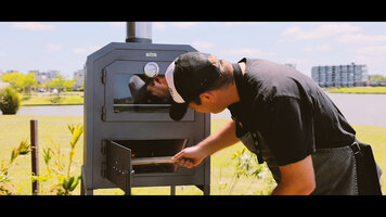 Nuke BBQ Oven 60 Food Demonstration