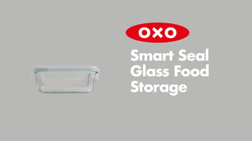 OXO: Smart Seal Glass Food Storage Container OXO: Smart Seal Glass Food Storage Container