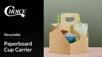 Choice Paperboard Cup Carrier Assembly Instructions