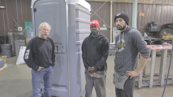 PolyJohn Fleet Portable Restroom Assembly PolyJohn Fleet Portable Restroom Assembly