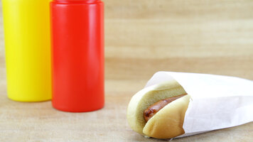 Carnival King Plain Paper Hot Dog Bag