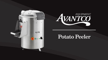 Avantco Potato Peelers