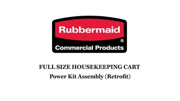 Power Kit Assembly Retrofit For Full Size Housekeeping Carts 